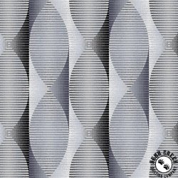 Henry Glass Twisted Ribbon 108 Inch Wide Backing Fabric Gray