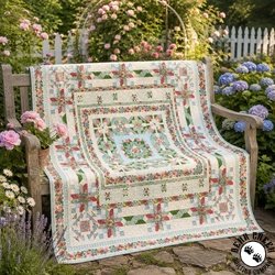Blushing Meadow Quilt Kit