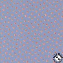 Moda Memory Lane Little Posies Blue