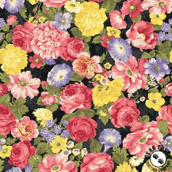 Windham Fabrics Jolene Garden Mix Black