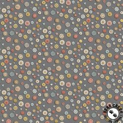 Andover Fabrics Atelier Buttons Grey Andover Fabrics Atelier Buttons Grey