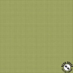 Andover Fabrics Petite Beehive Petite Gingham Grass