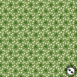 Andover Fabrics Little Clover Field Green Andover Fabrics Little Clover Field Green