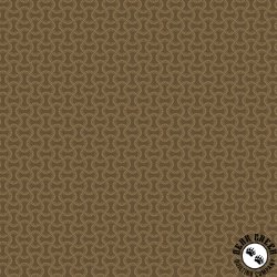 Marcus Fabrics Paper Petals Interlock Brown