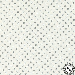 Moda Rosemary Cottage  Darling Dot Cream/Navy