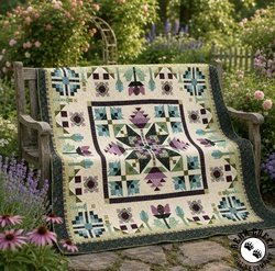 Gemma's Garden Sampler Quilt Pattern