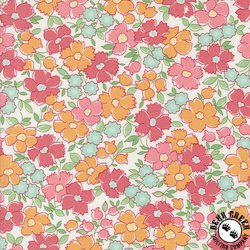 Moda Summertime Flower Patch Cream/Pastel Moda Summertime Flower Patch Cream/Pastel