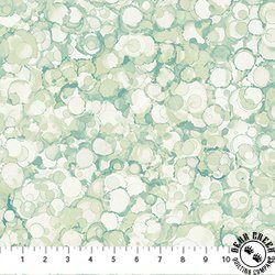 Northcott Autumn Breeze Bubbles Teal/Green