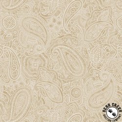 Blank Quilting Paisley Jane 108 Inch Wide Backing Fabric Latte