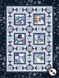 Flurry Friends II Free Quilt Pattern