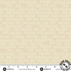 Andover Fabrics Coastal Walk Waves Sand