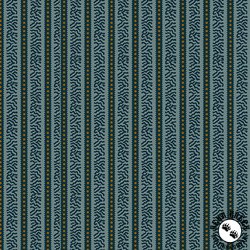 Andover Fabrics Carolina Striped Side Blue Andover Fabrics Carolina Striped Side Blue