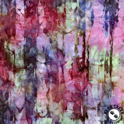 Riley Blake Designs Expressions Batiks Yourself Abstract Garden Party