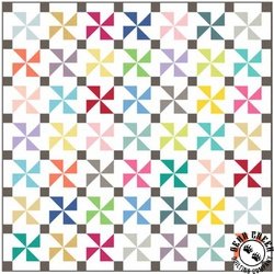 Spot Spotty Pinwheels Free Quilt Pattern