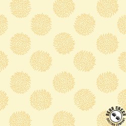 Cloud9 Fabrics Love Bugs Fuzzy Dots Yellow Cloud9 Fabrics Love Bugs Fuzzy Dots Yellow