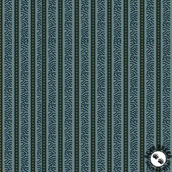 Andover Fabrics Carolina Striped Side Blue