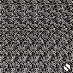 Andover Fabrics Night Blooms Gloam Ebony