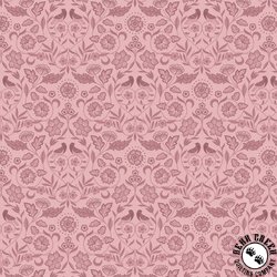 Lewis and Irene Fabrics Isabella Small Mauve Lewis and Irene Fabrics Isabella Small Mauve