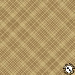 Windham Fabrics Creme de la Creme Raspy Plaid Butterscotch