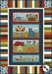 Colorful Cats - Alfred's Friends Free Quilt Pattern Colorful Cats - Alfred's Friends Free Quilt Pattern