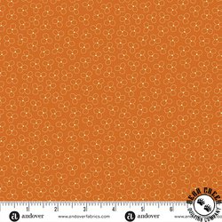 Andover Fabrics Itsy Bits Trefoil Orange