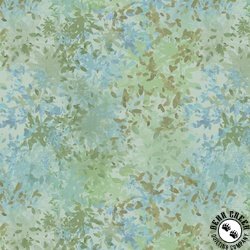 Studio E Fabrics Highlander Leaves Texture Matcha