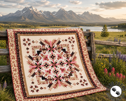 Crimson Majesty Quilt Kit - REGISTRATION