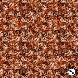 QT Fabrics Sugar, Spice, Everything Nice Flower Geo Paprika QT Fabrics Sugar, Spice, Everything Nice Flower Geo Paprika