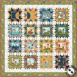 Created with Love Soft Book Panel Quilt Free Quilt Pattern