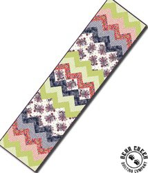 Ceylon Free Table Runner Pattern by Quilting Treasures