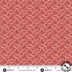 Andover Fabrics Forest Glen Dewdrops Raspberry