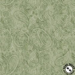 Blank Quilting Paisley Jane 108 Inch Wide Backing Fabric Sage