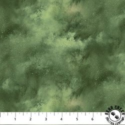 Northcott Lakeside Retreat Texture Dark Green