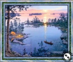 Digital Sunrise Large Panel Free Quilt Pattern Digital Sunrise Large Panel Free Quilt Pattern