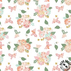 Riley Blake Designs Clover Farm Main White