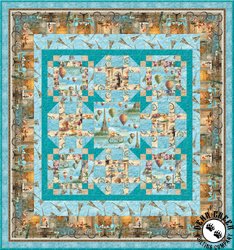 Le Cafe Free Quilt Pattern by Wilmington Prints