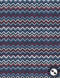 Wilmington Prints Stars of Valor Chevrons All Over Navy Wilmington Prints Stars of Valor Chevrons All Over Navy