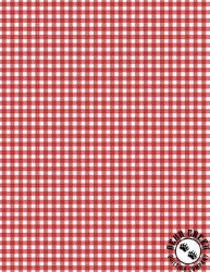 Wilmington Prints Sweet Cherry Gingham Red/White Wilmington Prints Sweet Cherry Gingham Red/White