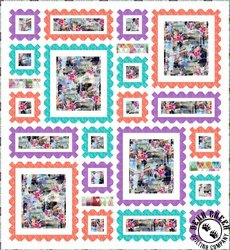 Wish You Were Here Free Quilt Pattern by Hoffman Fabrics