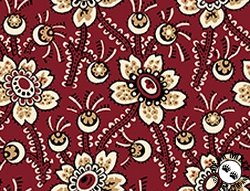 QT Fabrics Oxford Archival Packed Floral Brick QT Fabrics Oxford Archival Packed Floral Brick