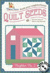 Quilt Seeds Home Town Neighbor Quilt Block Pattern - BLOCK 2