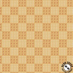 Andover Fabrics Conway Cottage Flower Box Pale Ginger Andover Fabrics Conway Cottage Flower Box Pale Ginger