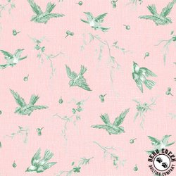 Maywood Studio Birdsong Birds Pink/Green