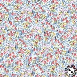 P&B Textiles Country Poetry Ditzy Floral Allover Light Blue P&B Textiles Country Poetry Ditzy Floral Allover Light Blue
