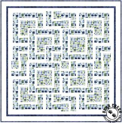 Gemstones Blue Brick Free Quilt Pattern