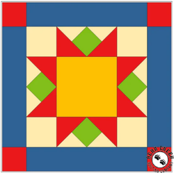 Star Bright Quilt Pattern - PDF DOWNLOAD