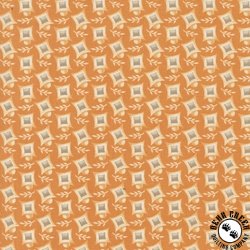 Moda Agatha Road Harlequin Pumpkin
