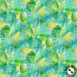 Windham Fabrics A Hummingbird's Charm Shimmer Rainforest