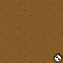 Andover Fabrics Itsy Bits Sunflower Walnut Andover Fabrics Itsy Bits Sunflower Walnut