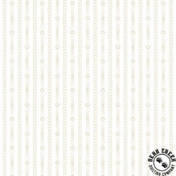 Andover Fabrics Latte Chain Stripe Cream Andover Fabrics Latte Chain Stripe Cream